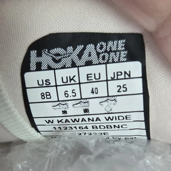 HOKA One One KAWANA Womens Size 8b Wide NWB!! - Picture 9 of 9